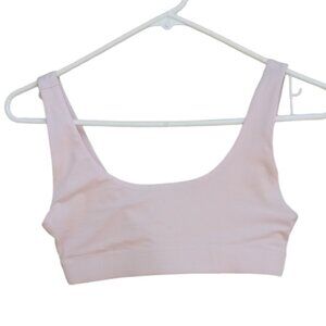 Everlane pink tank bra sz XS NWOT (E23)